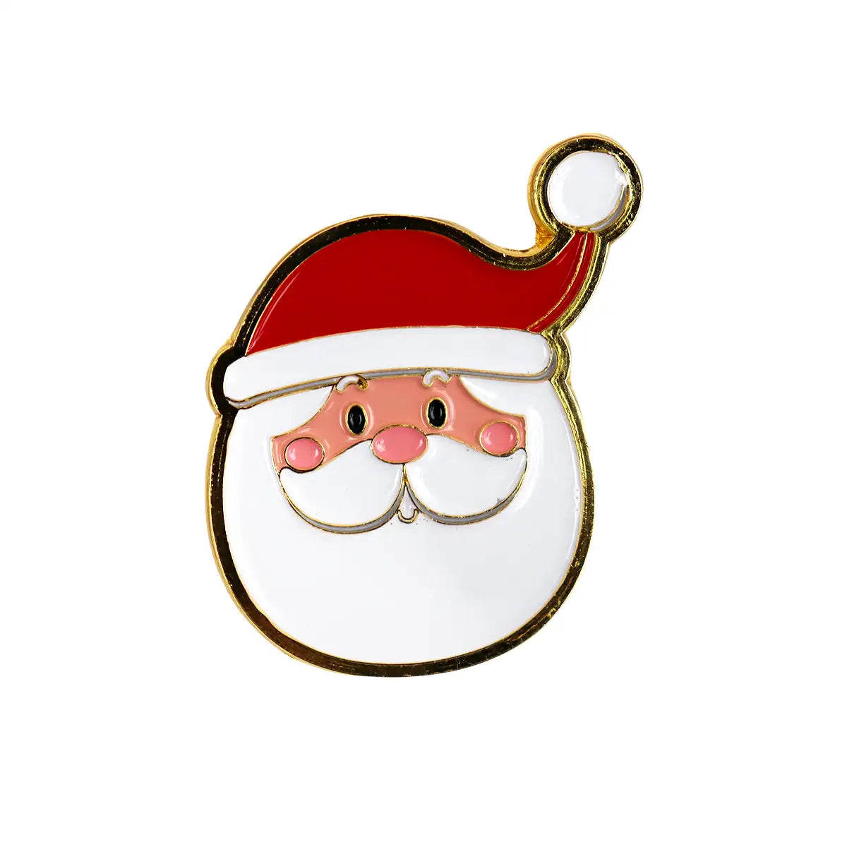 Pin Navideño, Santa, 3 pzas