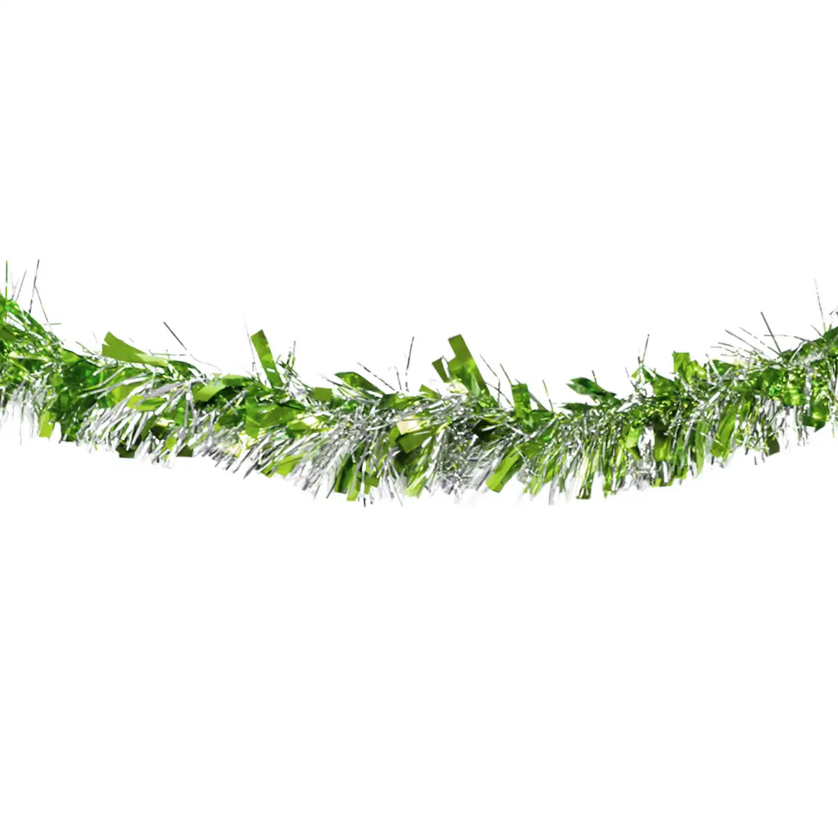 Guirnalda Navideña, Color Verde, Tinsel