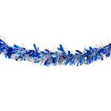 Guirnalda Navideña, Color Azul, Tinsel