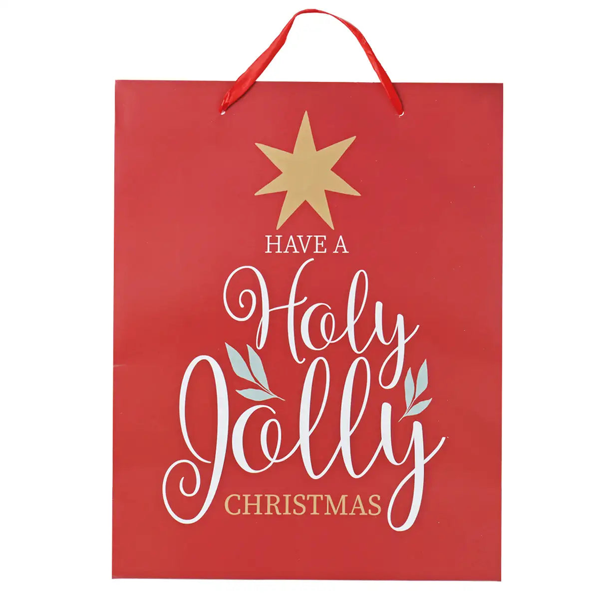 Bolsa de Regalo Navideña "Holy Jolly"
