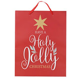 Bolsa de Regalo Navideña "Holy Jolly"