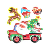 Santa, Sticker 3D