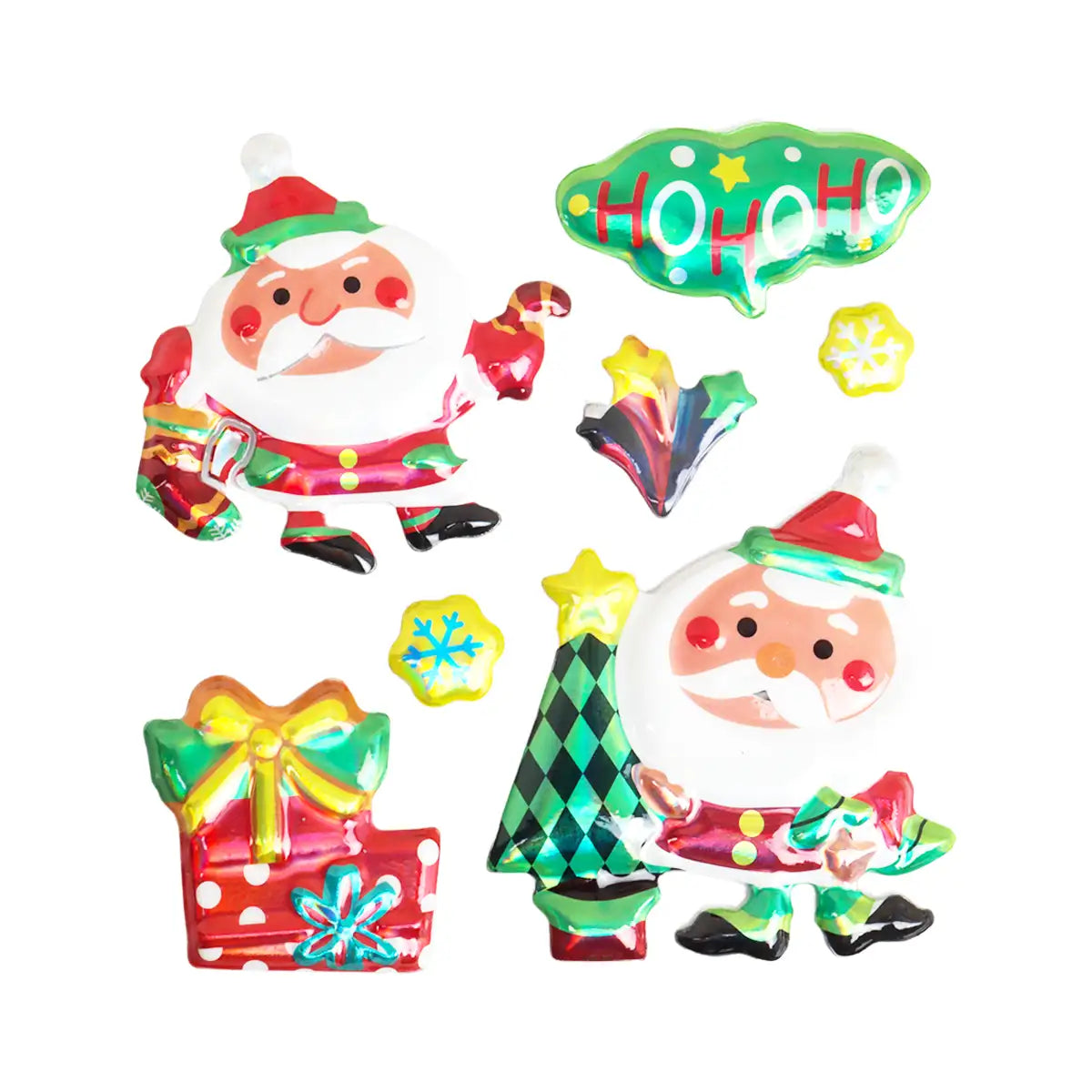Sticker 3D, Santa