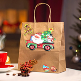Santa, Sticker 3D