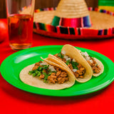 Plato de Plástico, Color Verde