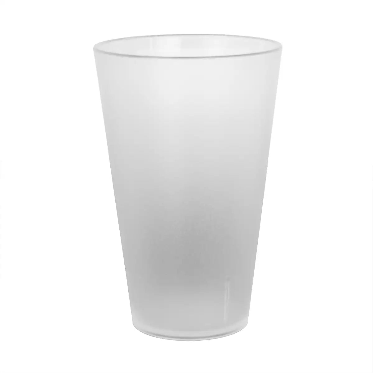 Vaso de Plástico, Transparente Mate, Inkanto, 473 ml
