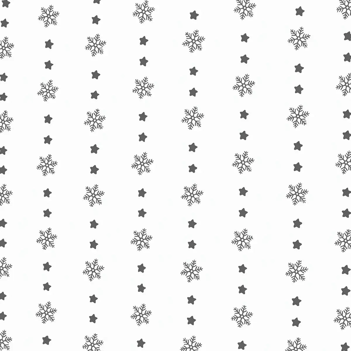 Papel para Envolver, Navideño, Color Blanco