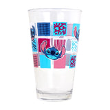 Vaso Cristal, Diseño Stitch, 414 ml