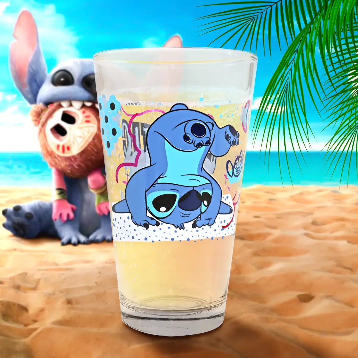 Stitch, Vaso Cristal, 414 ml