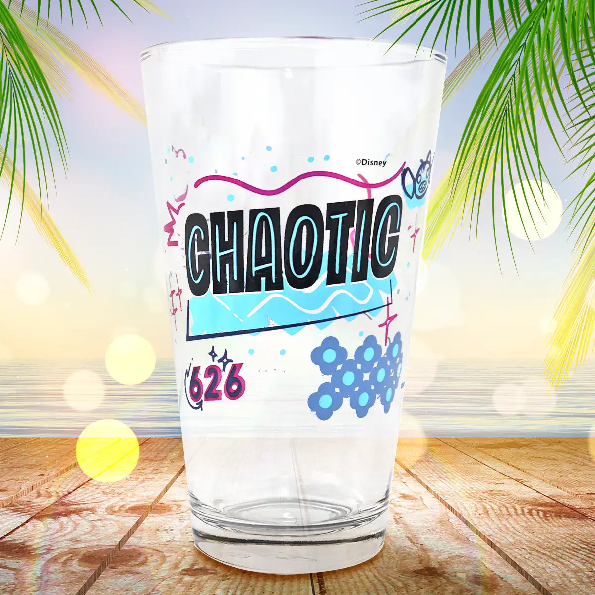 Stitch, Vaso Cristal, 414 ml