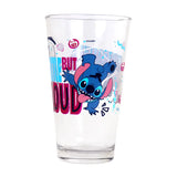 Vaso Cristal, Diseño Stitch, Little but Loud, 414 ml