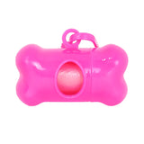 Dispensador con Bolsa para Desechos de Perro, Color Rosa