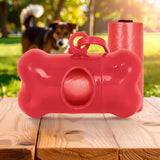 Dispensador con Bolsa para Desechos de Perro