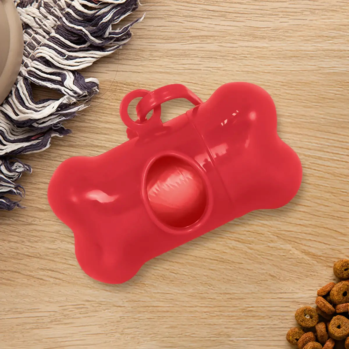Dispensador con Bolsa para Desechos de Perro