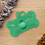 Dispensador con Bolsa para Desechos de Perro, Color Verde