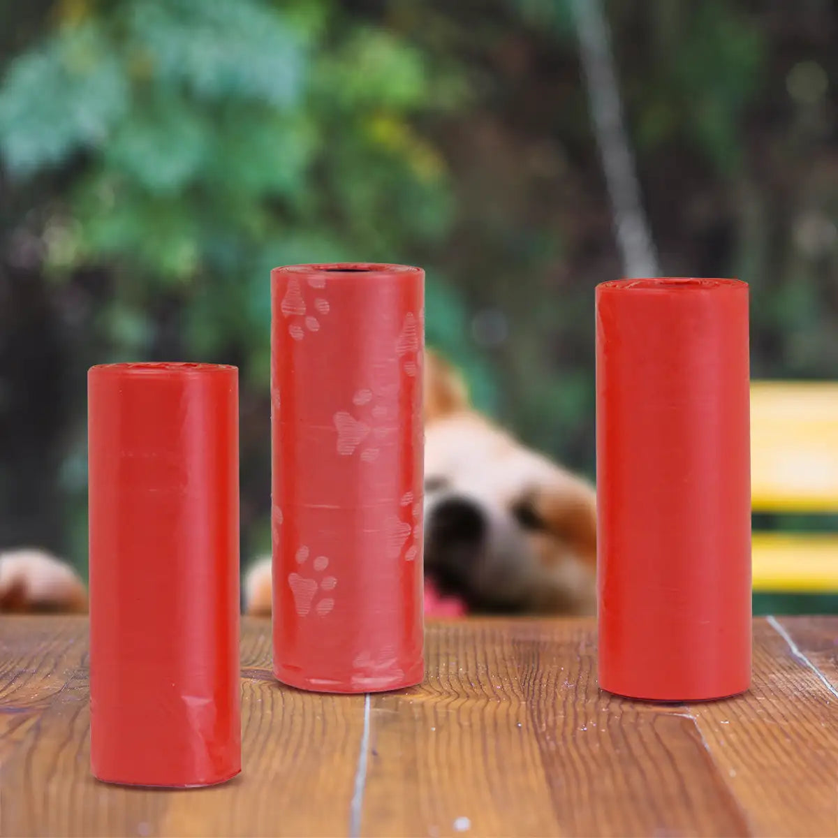 Bolsas para Desechos de Perros, 5 Rollos