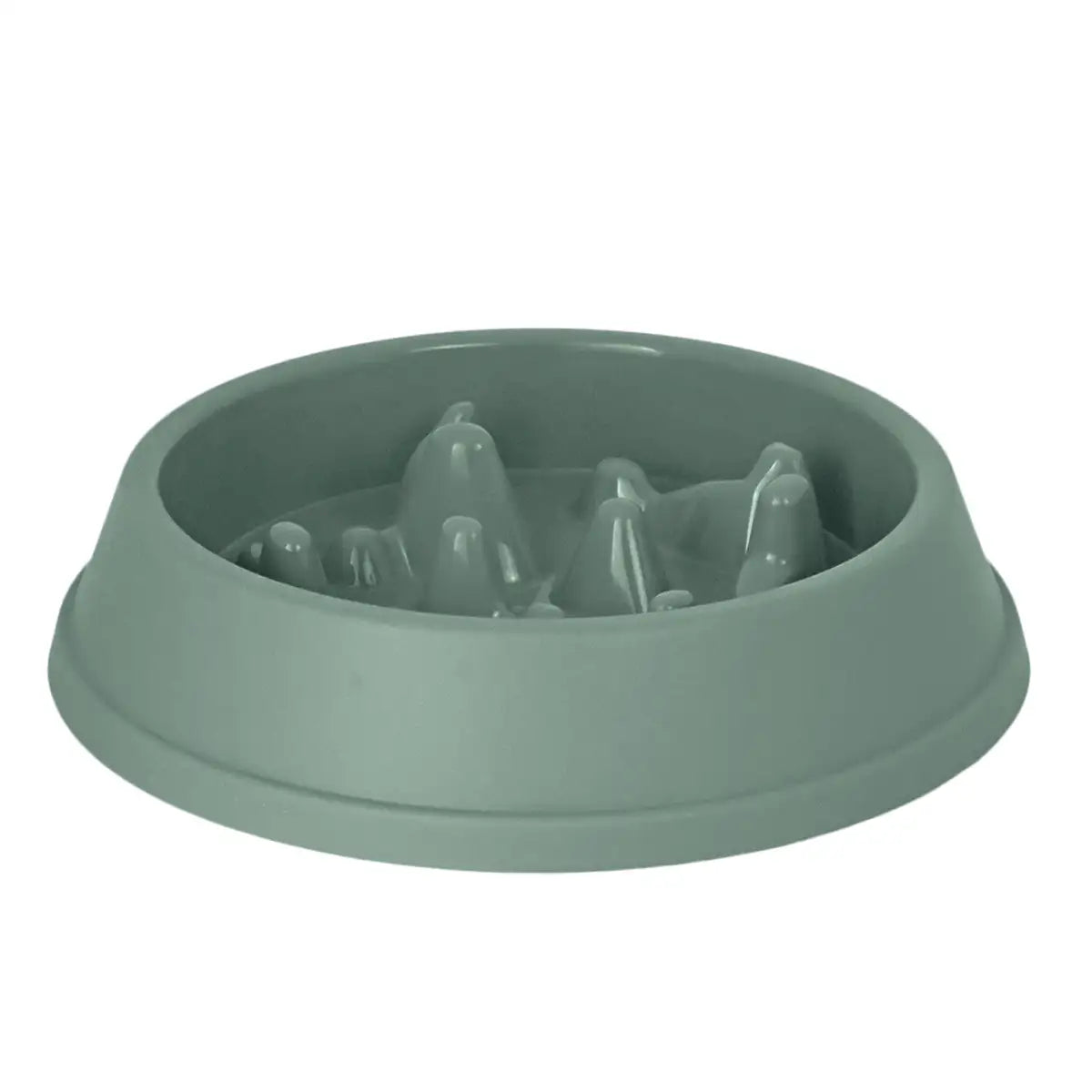 Plato Antiansiedad para Mascotas, Color Verde