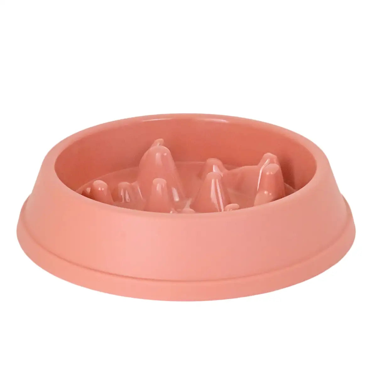 Plato Antiansiedad para Mascotas, Color Rosa