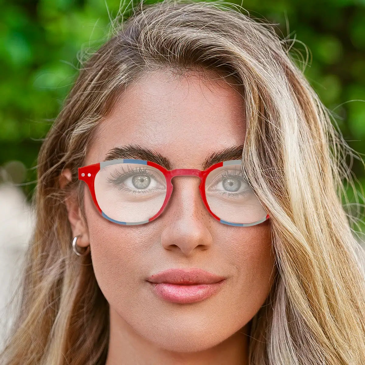 Lentes de Lectura con Estuche, Color Rosa, +2.00