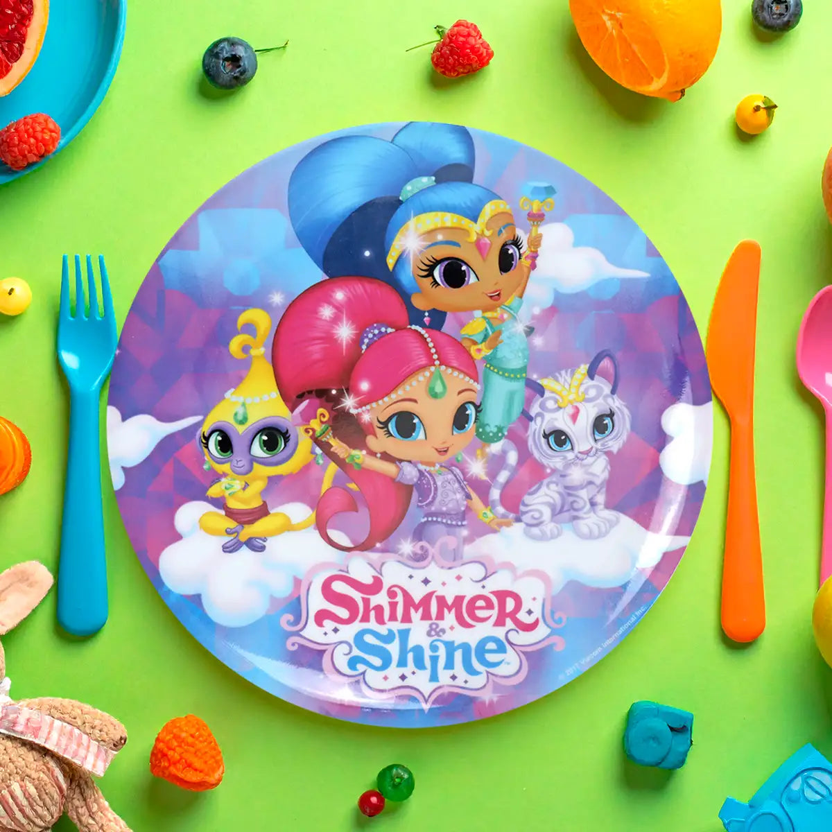Shimmer & Shine, Plato de Plástico