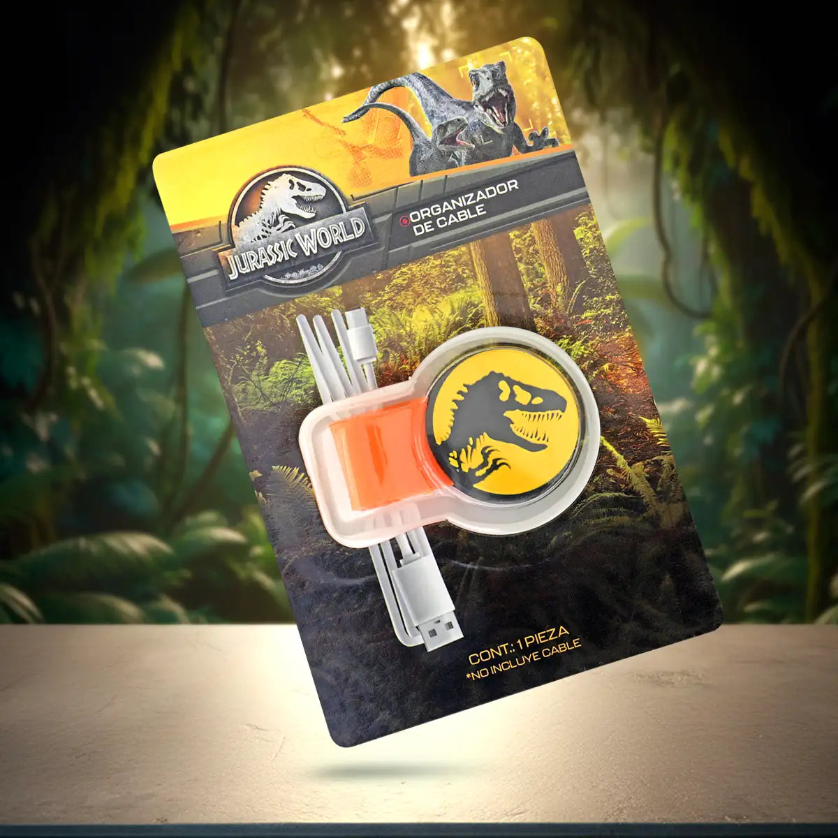 Jurassic World, Organizador de Cable