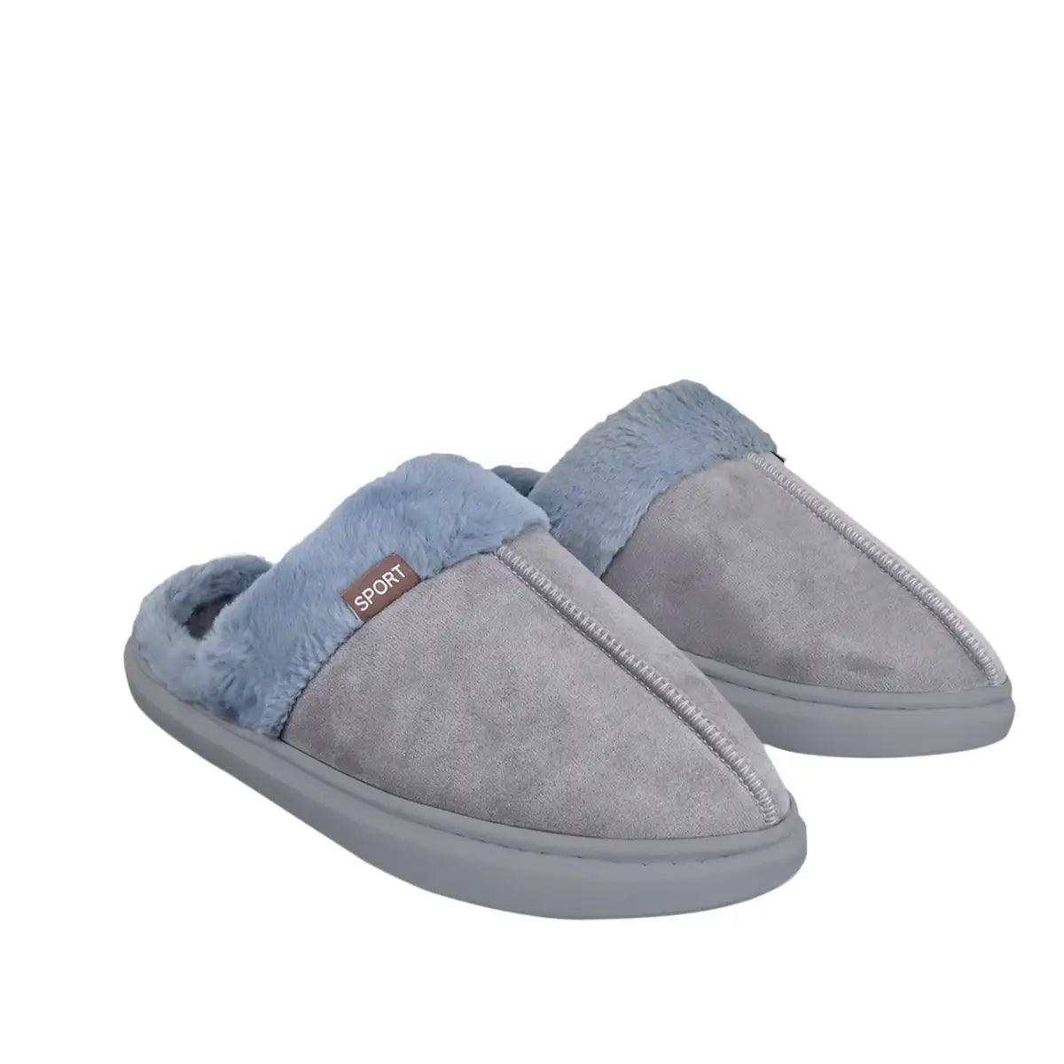 Pantuflas, Color Gris