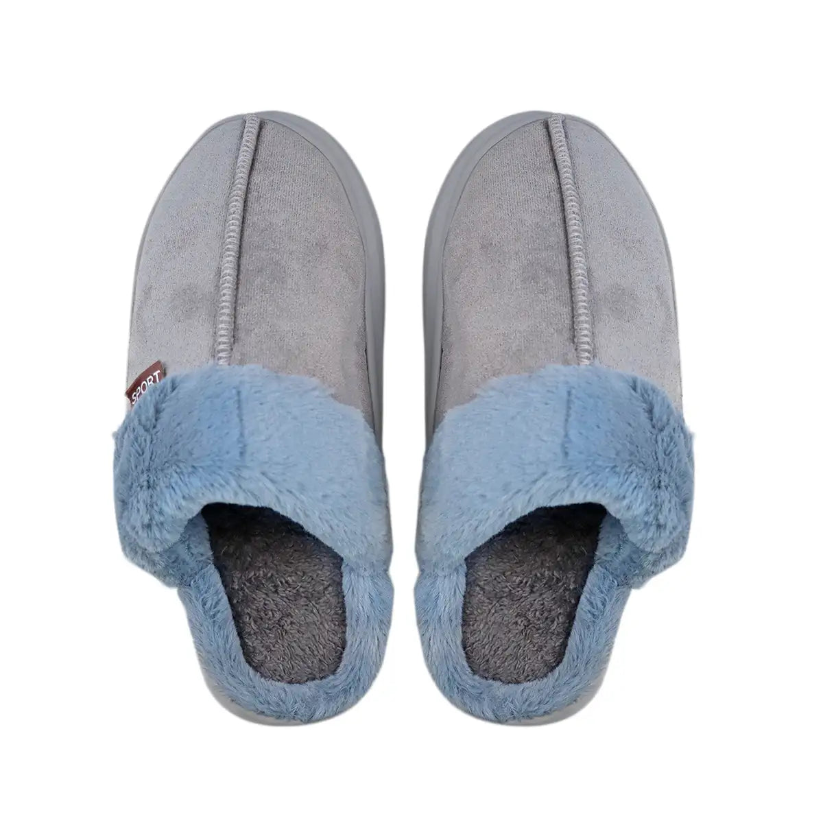Pantuflas, Color Gris