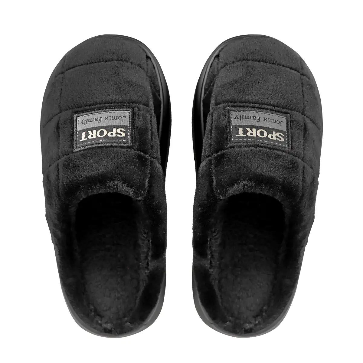 Pantuflas, Color Negro