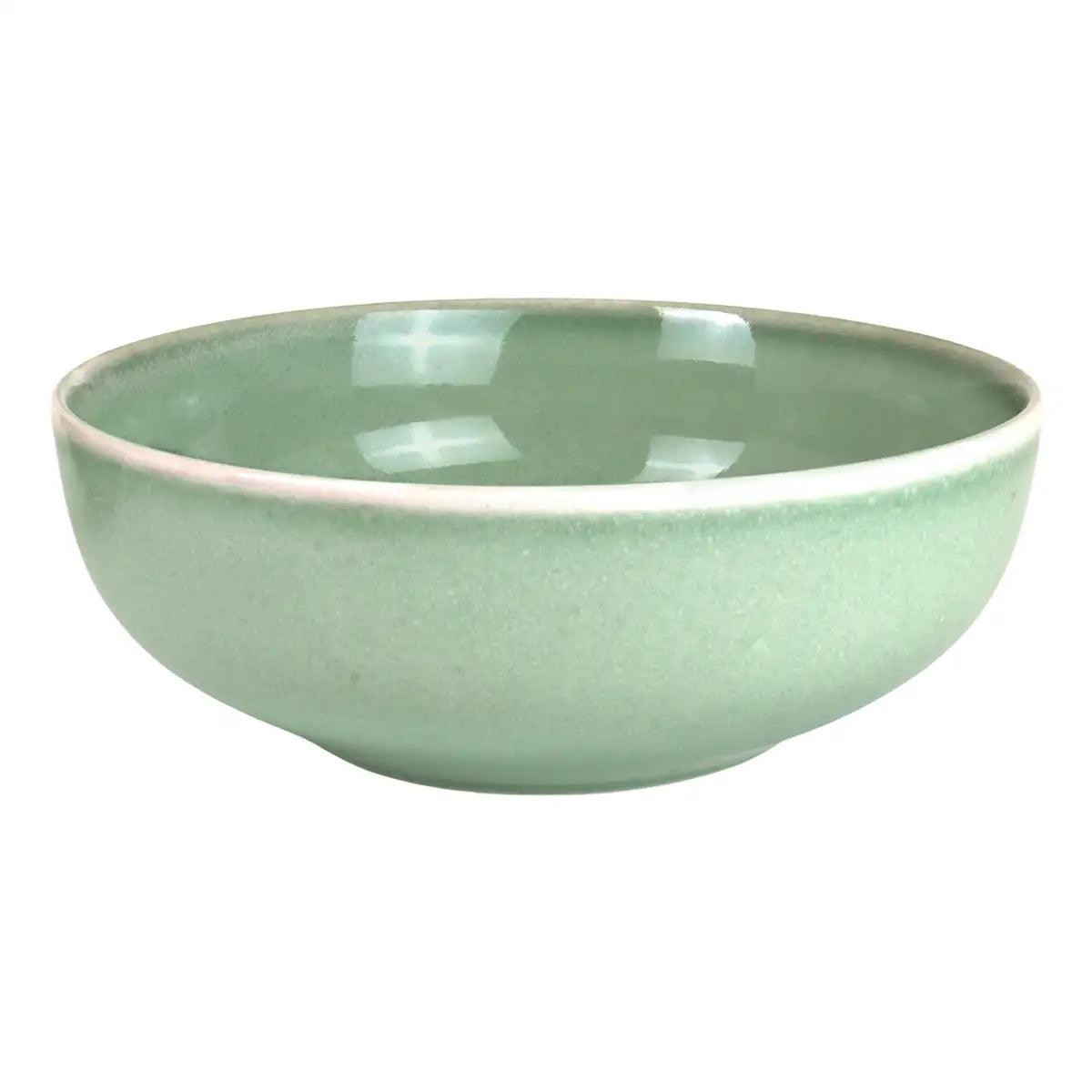 Tazón de Cerámica, Color Verde
