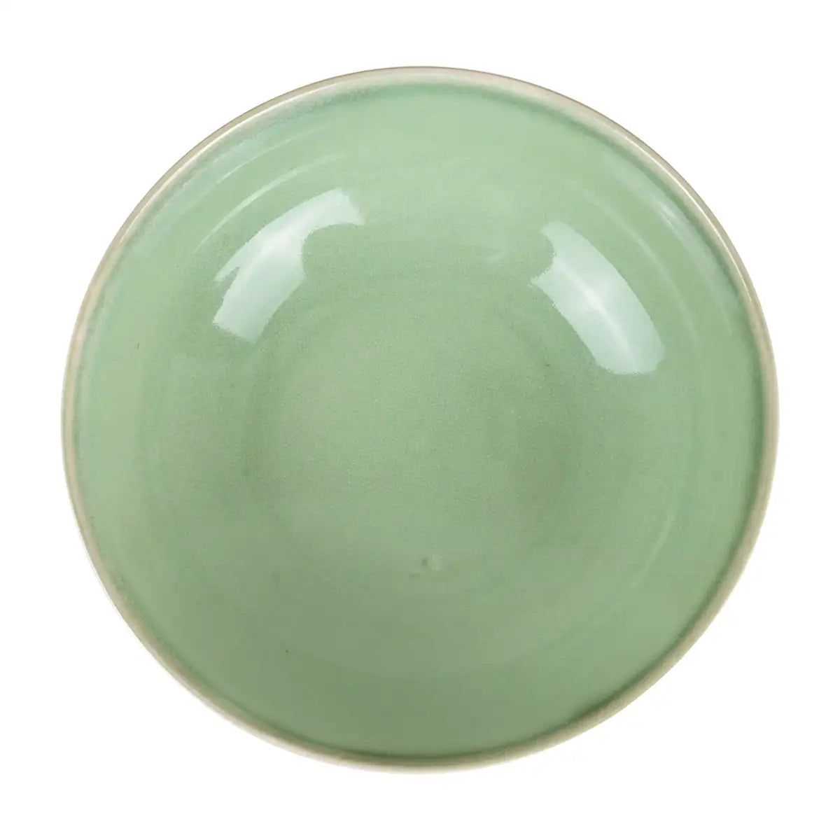 Tazón de Cerámica, Color Verde