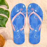 Sandalias con Diseño, Color Azul