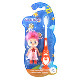 Cepillo Dental, Color Naranja con Muñeca de Juguete, Cool Dent