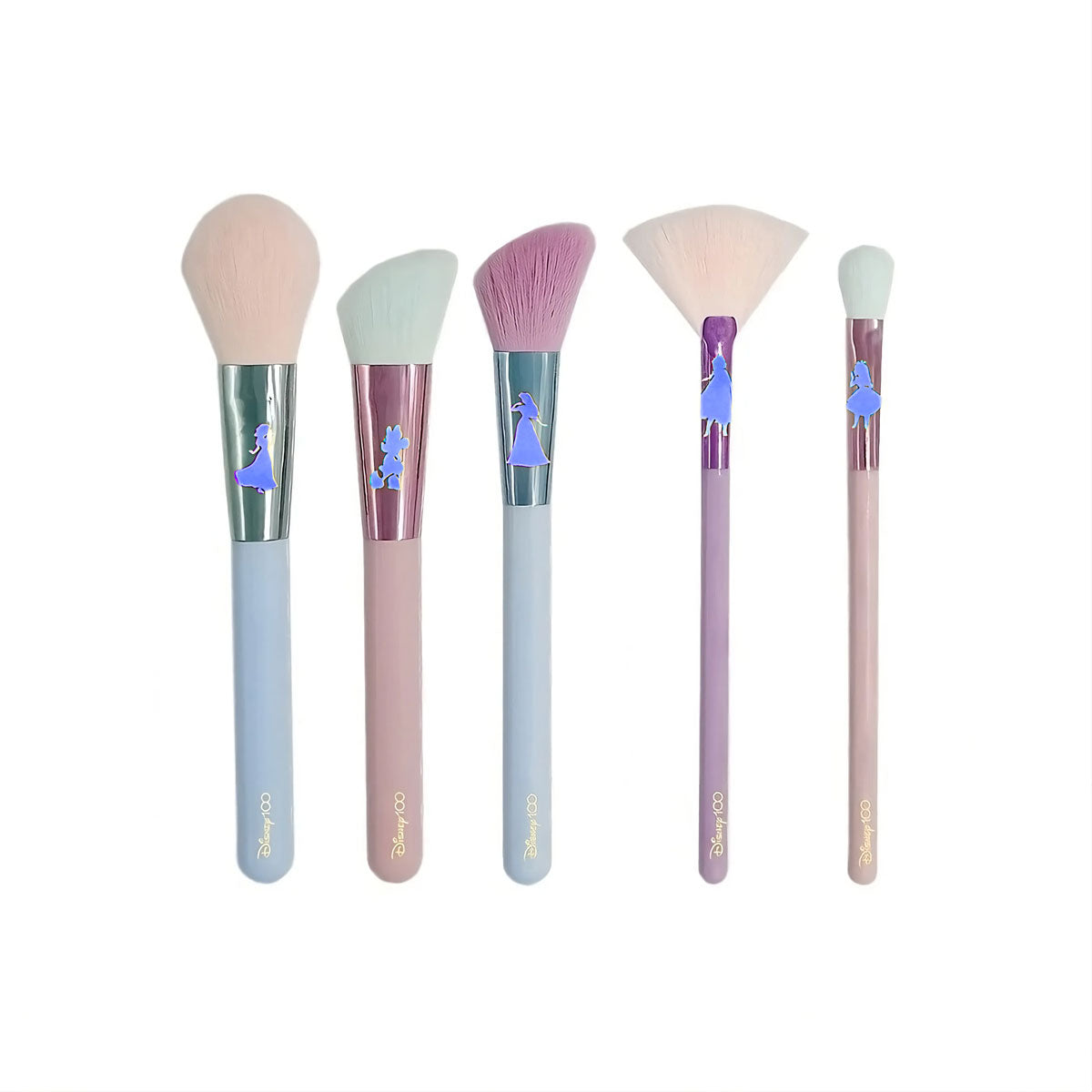 Set de 5 Brochas de Maquillaje 'Disney Platinum', Edición Disney 100