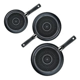JGO SARTENES T-FAL C3829083 HARD TITANIUM 20,24,30 CM**