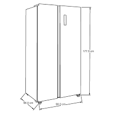 REFRIGERADOR WHIRLPOOL MOD. WD1600S 18P3 ACERO