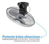 VENTILADOR NAVIA DE TECHO MOD. SATURNO METALICO**