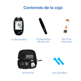 Glucómetro GL44 con Tiras Reactivas y Lancetas Incluidas – Marca Beurer®