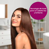 Cepillo Iónico Alisador Anti Frizz para Cabello con Alisado Instantáneo y para Más Brillo HS60 Marca beurer®