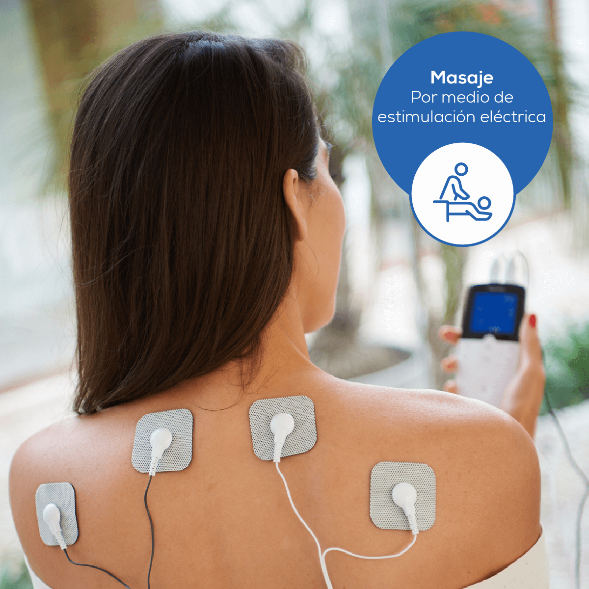 Electroestimulador EM49 con 2 canales y 64 programas – Marca Beurer