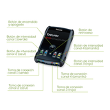 Electroestimulador Muscular EM95 Bluetooth para Tonificación / EM95 Marca beurer®