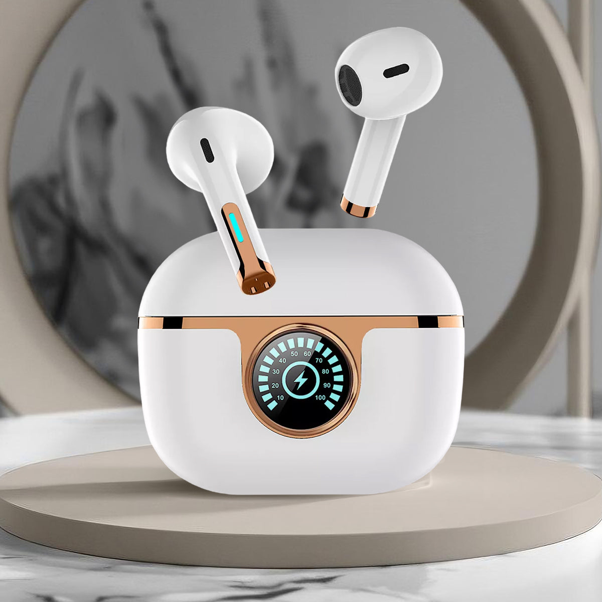 Audífonos Inalámbricos Kaena In-ear color Blanco, Kiwo