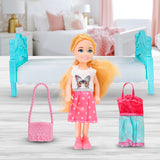 Set de Muñeca Emily con Accesorios, 4 pzas
