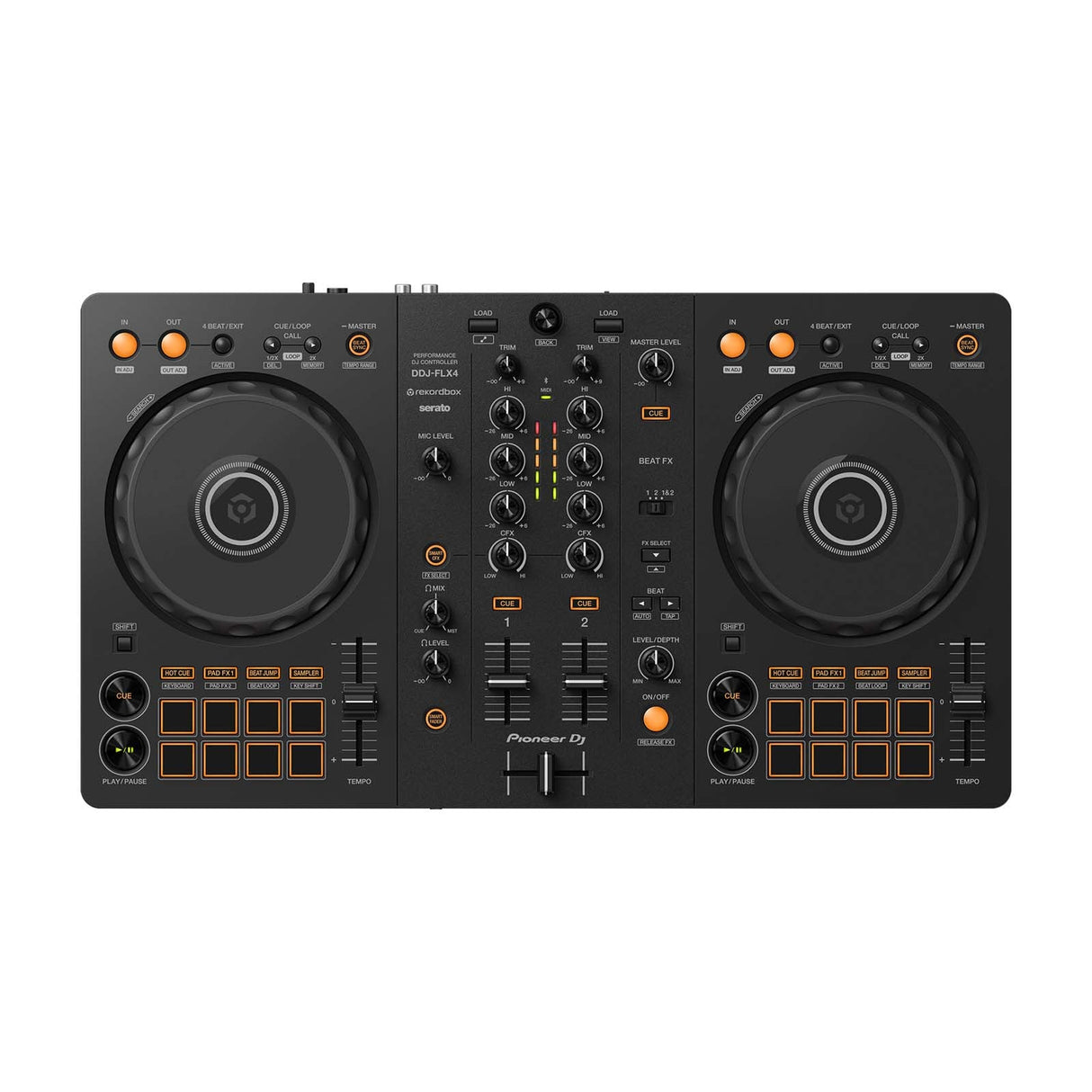 Controlador DJ Pioneer 2 Canales para Multiples Aplicaciones DDJ-FLX4