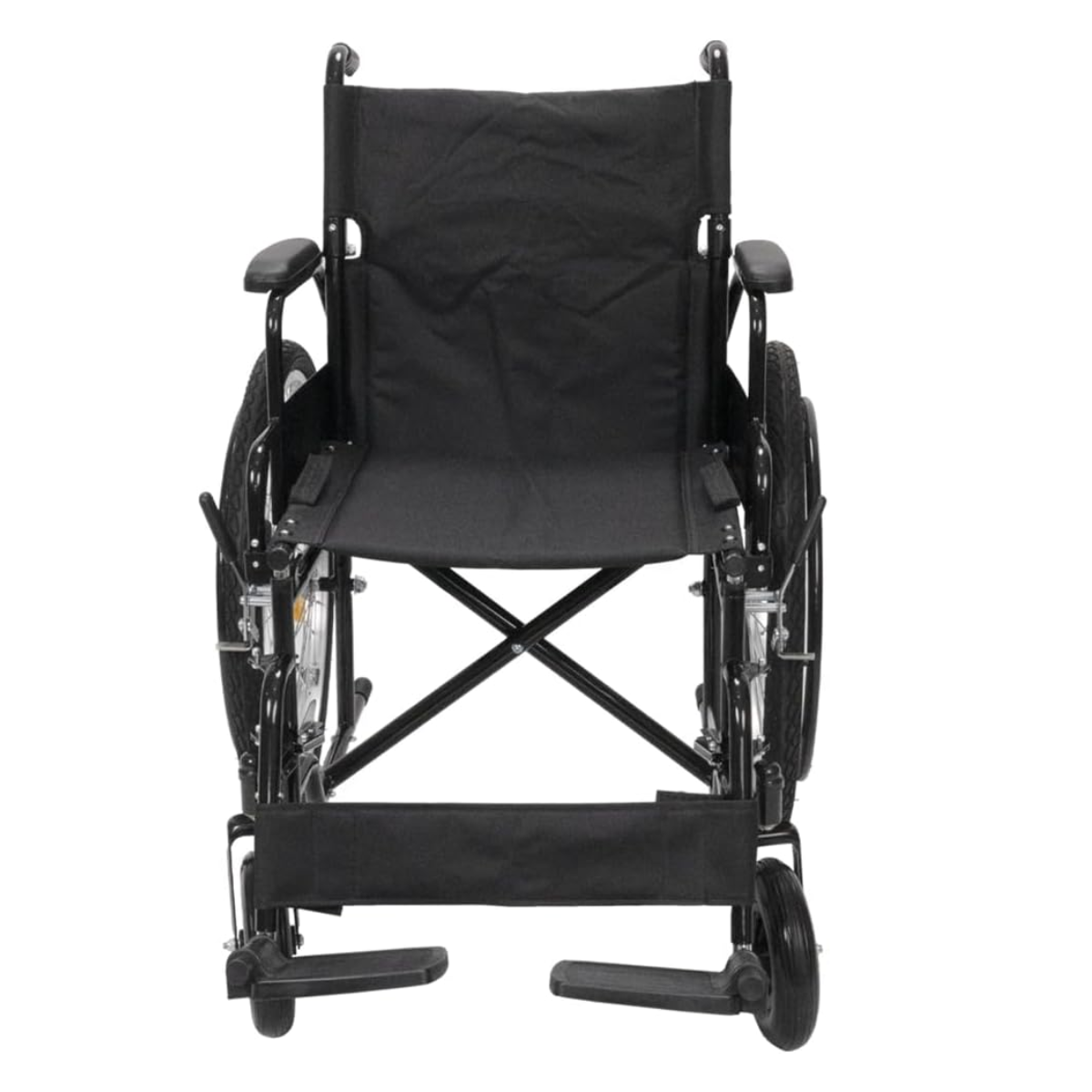 Silla De Ruedas Care Premium Básica Todo Terreno Descansa Pies Fijo*