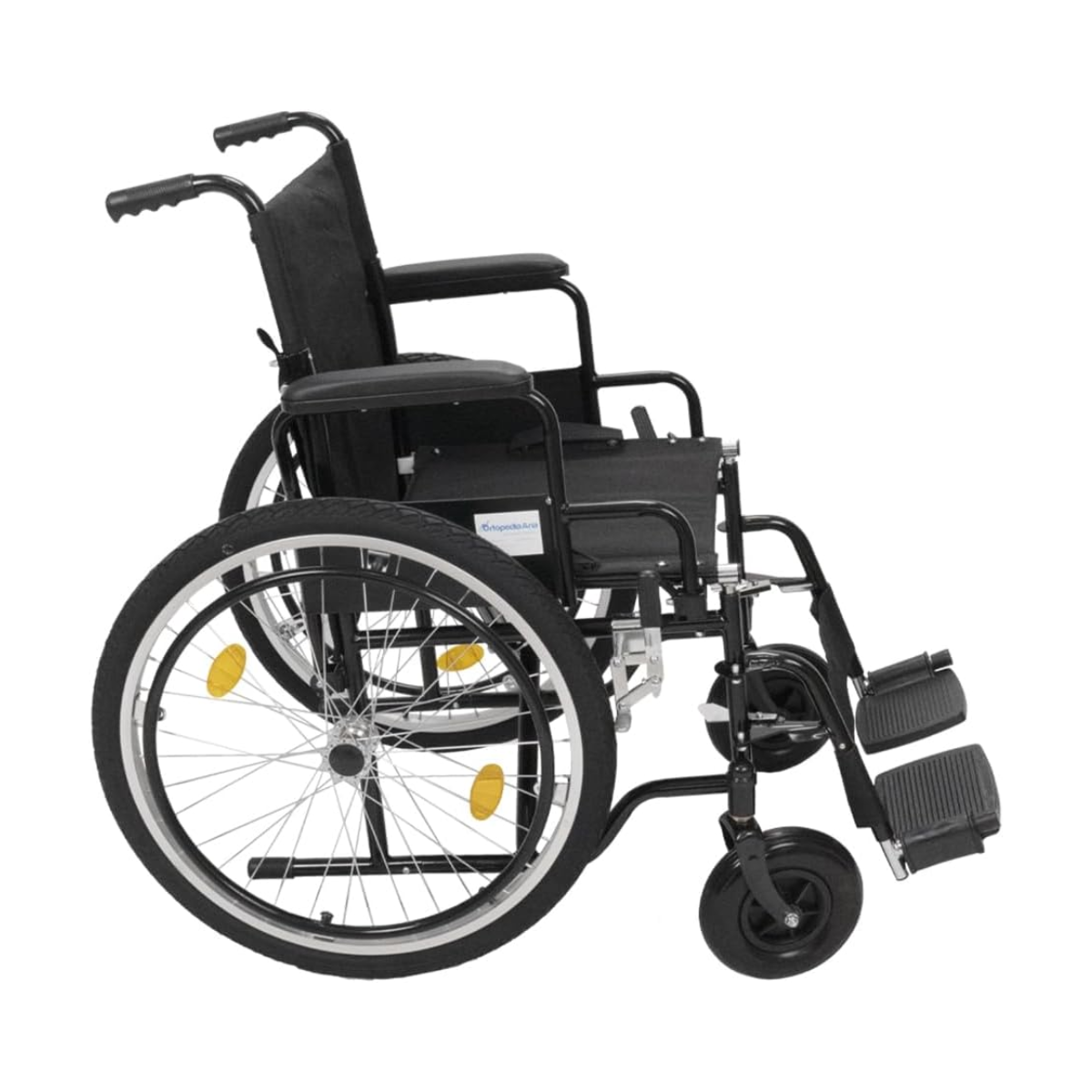 Silla De Ruedas Care Premium Básica Todo Terreno Descansa Pies Fijo*