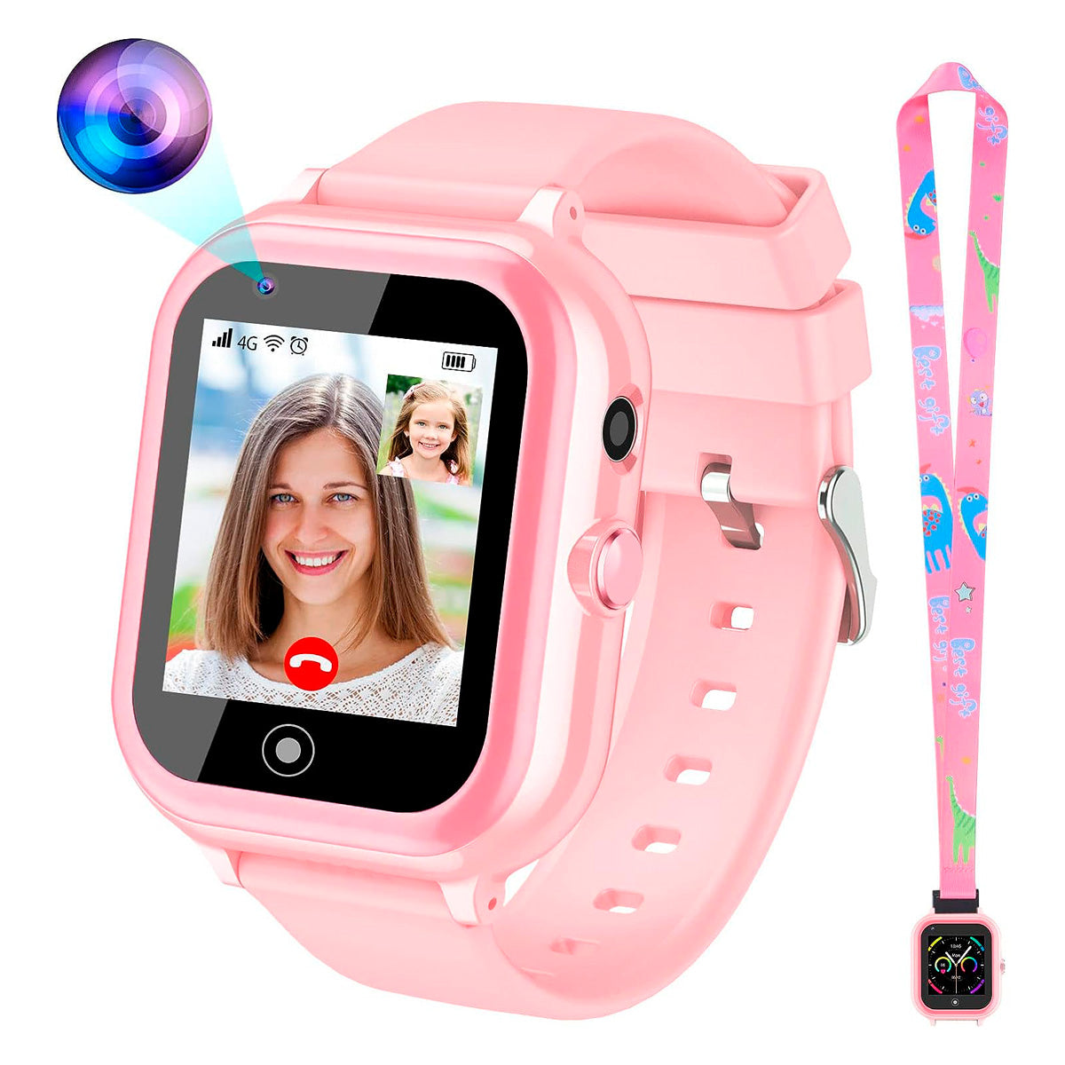 Reloj Inteligentes para Niñas, color Rosa – Waldo's