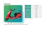 Motocicleta Eléctrica E-Bike ZK color Blanco con Plata, , Marca Kiwo
