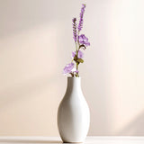 Rosa, Flores Artificiales, Color Morado, 3 pzas