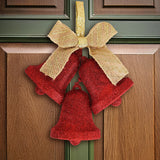 Decoración Colgante de Campanas, Color Rojo