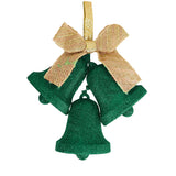 Decoración Colgante de Campanas, Color Verde